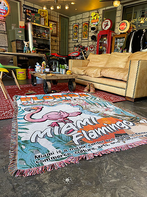 アメリカン ラグマット （フロリダ） コットン製 フリンジ