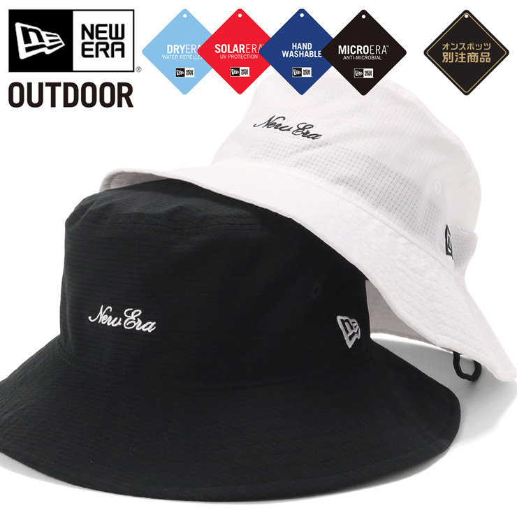 NEW ERA（ニューエラ） アドベンチャーハット 日除け付き ONSPOTZ別注