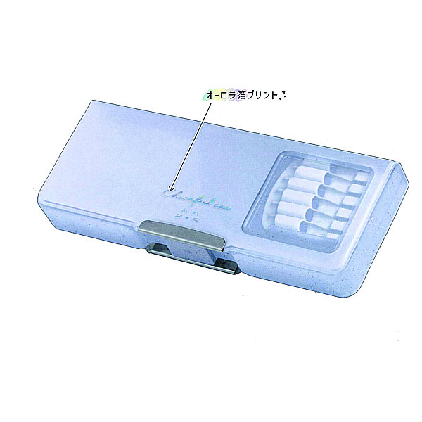 CRUX（クラックス） カルミエールクリア 両開き ペンケース 筆箱