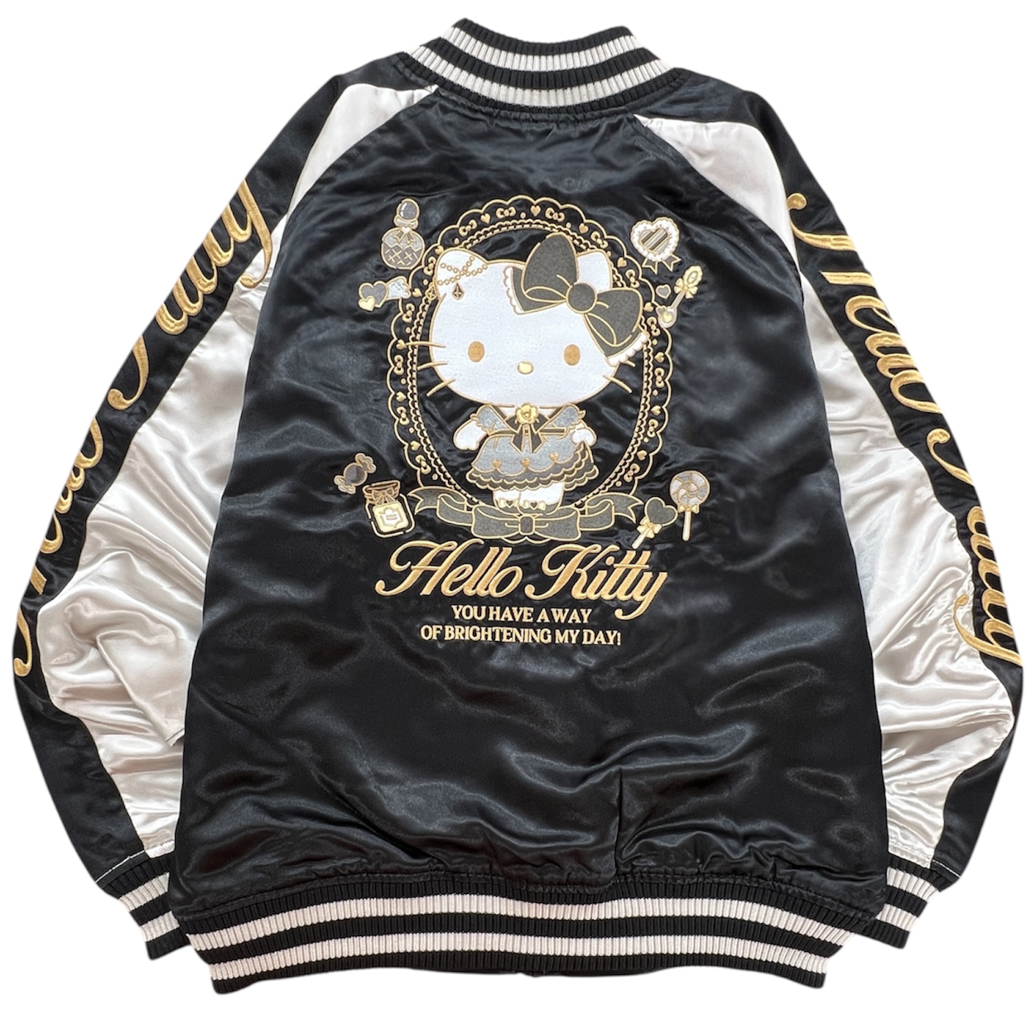 ハローキティ リバーシブルスカジャン 長袖 サンリオ HELLO KITTY