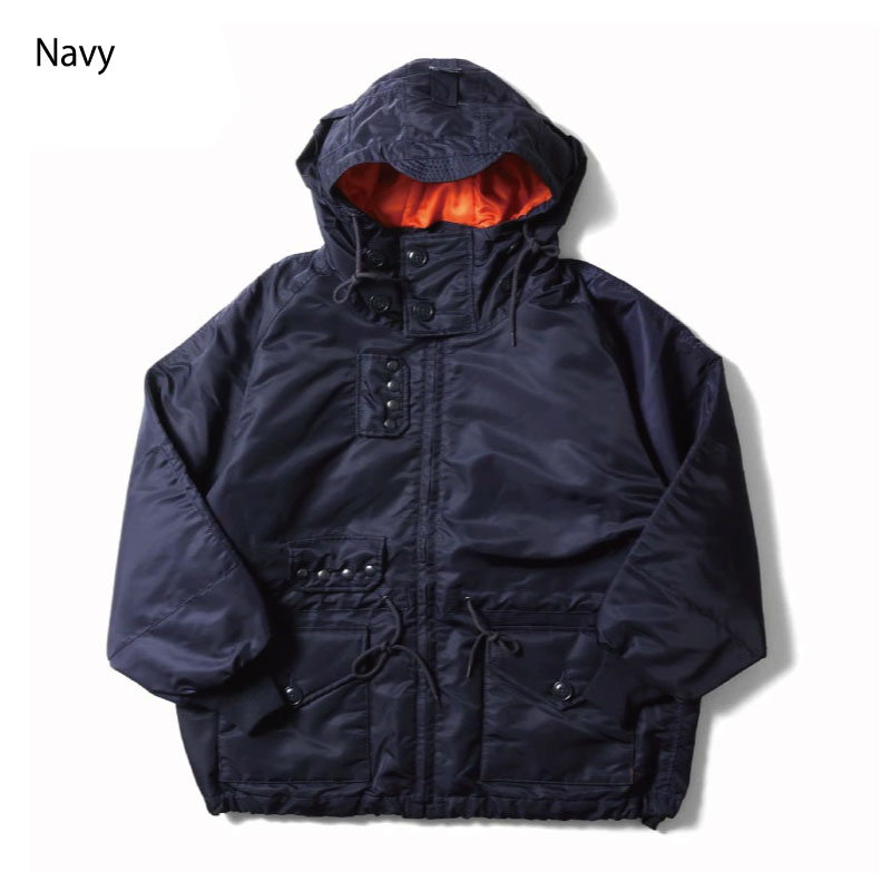 HOUSTON（ヒューストン） ミリタリースモックパーカー 中綿ジャケット