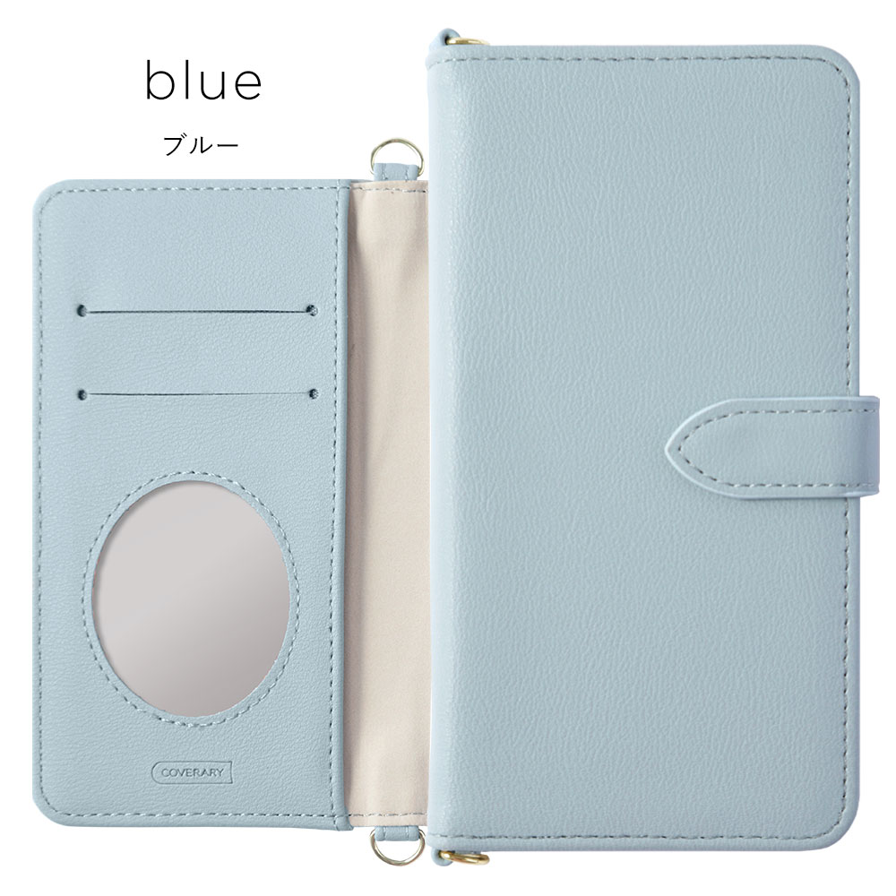 iPhone15 ケース iPhone15pro 手帳型 ブランド おしゃれ ミラー付き