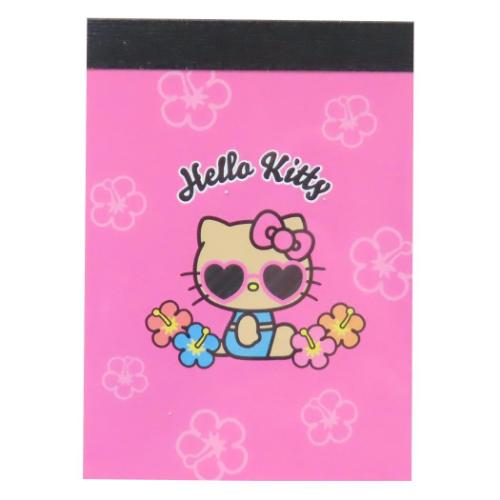 ハローキティ グッズ メモ帳 キャラクター ミニミニメモ 日焼け
