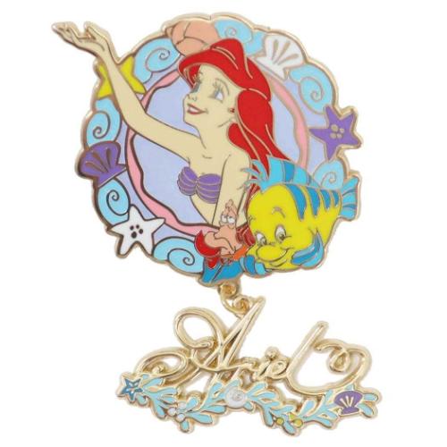 ディズニープリンセス リトルマーメイド コレクションピンバッジ