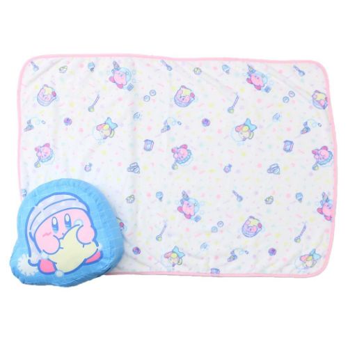 任天堂（Nintendo） ひざ掛け毛布 クッションブランケット オヤスミ 星