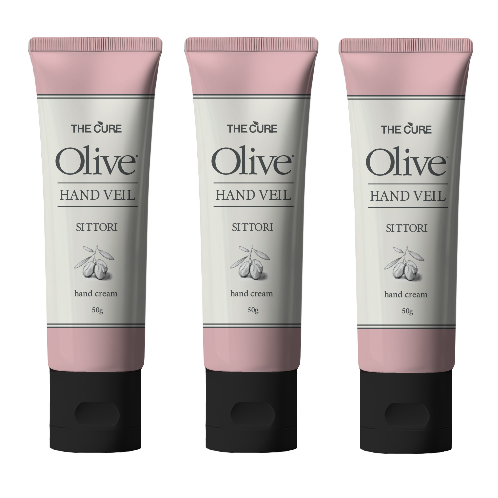 ハンドクリーム【各種 3本セット】ザキュア オリーブハンドヴェール