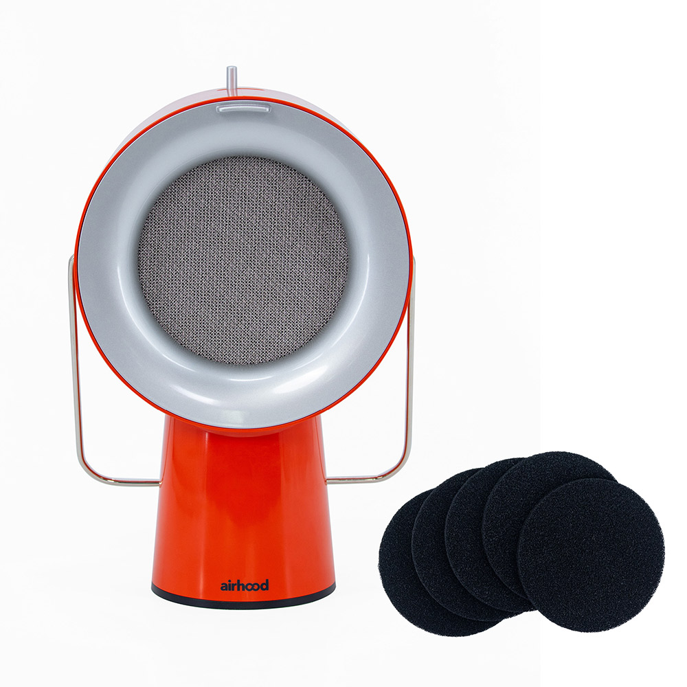 ポータブル 換気扇 エアフード コンセント式 AirHood AH-01AJ 卓上
