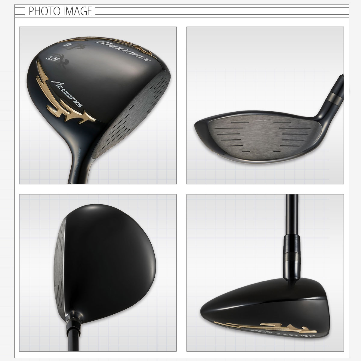 ワークスゴルフ ゴルフ クラブ メンズ フェアウェイウッド 3W 5W 15度