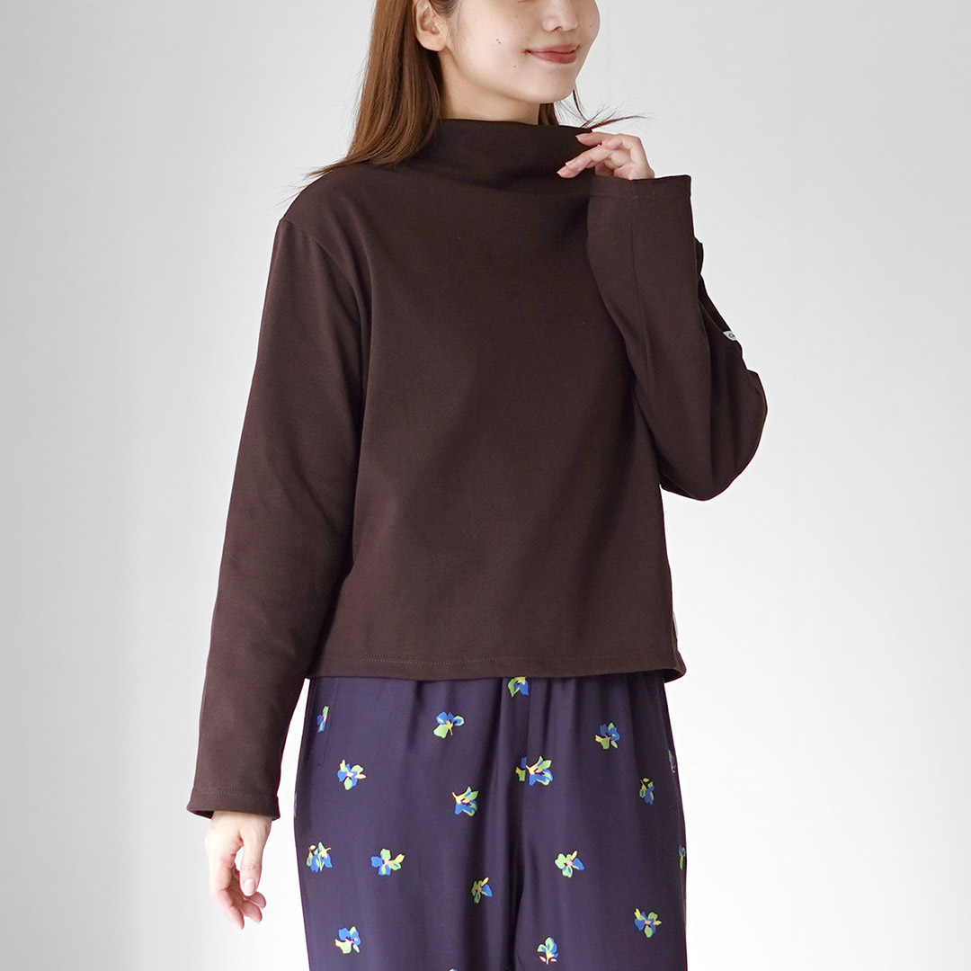 ORCIVAL（オーシバル） ＃B641 ボトルネック ロングスリーブ プル