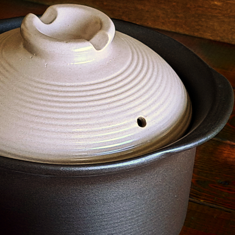 炊飯土鍋 3合炊き ガス火専用 おいしい ごはんや讃 ごはん鍋 ご飯釜