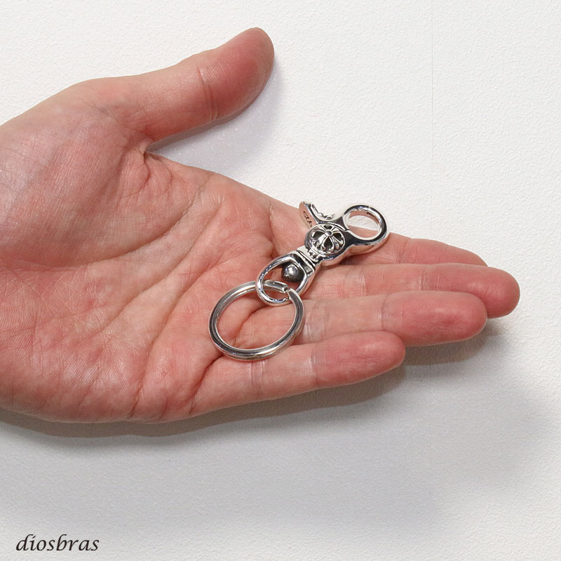 クロス シルバーキーチェーン シルバーアクセサリー メンズ