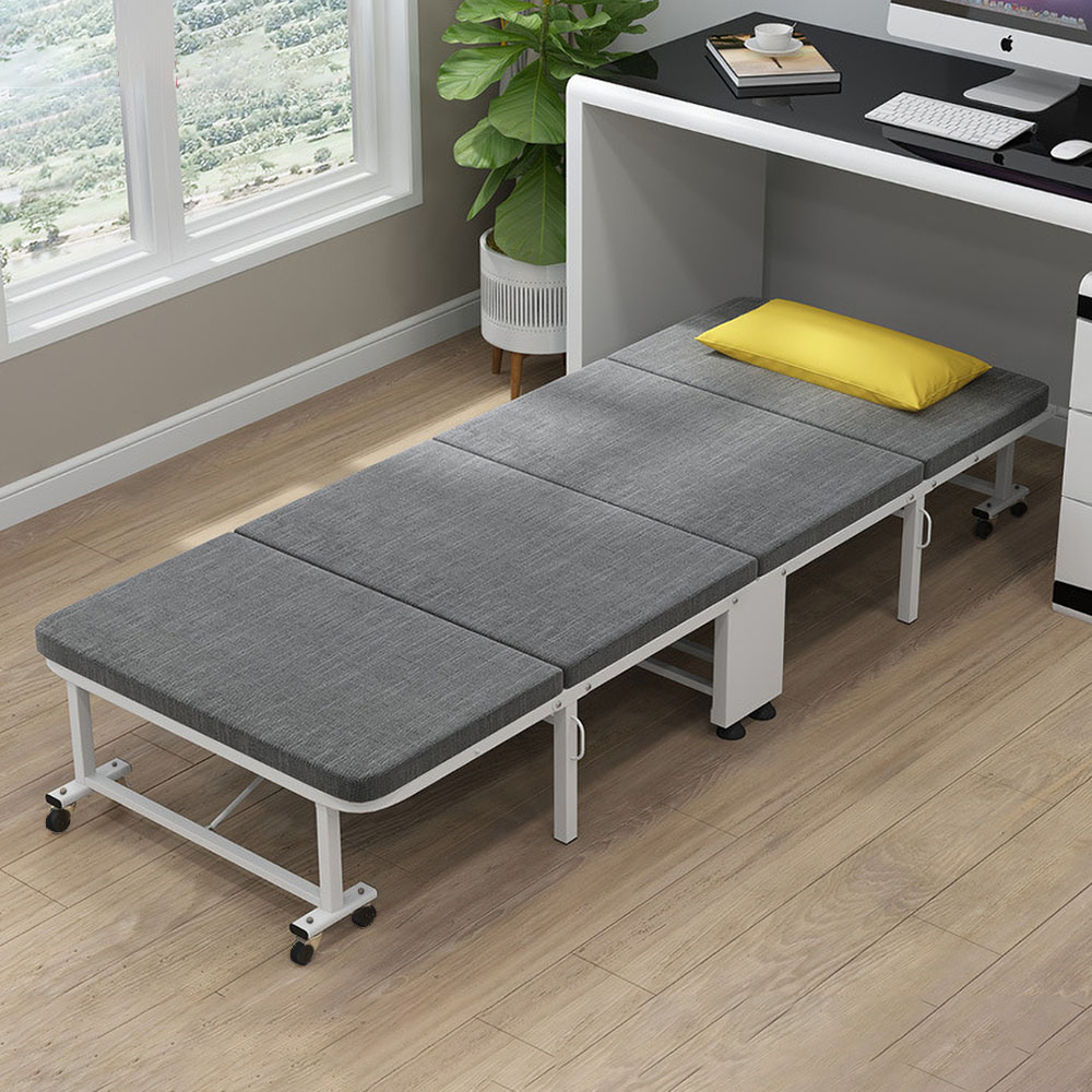 折りたたみベッド コンパクト ベッド 折りたたみ ほぼ 完成品 シングル