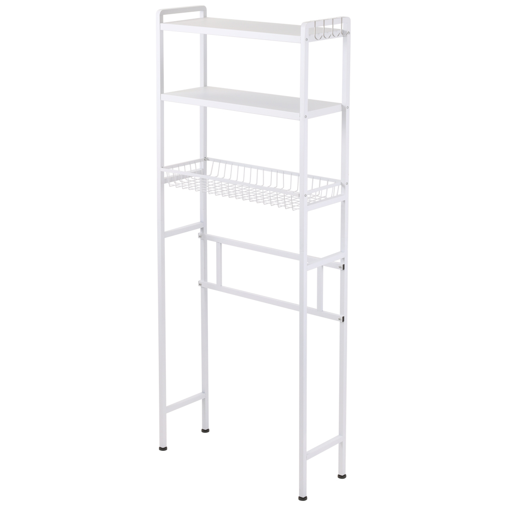 ランドリーラック 洗濯機ラック 3段 ランドリー収納 洗濯ラック 洗濯機