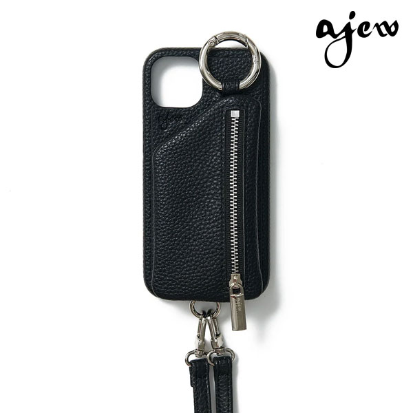 ajew（エジュー） 【iPhone16promax対応】 ajew cadenas zipphone case