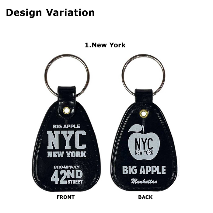 キーホルダー サドルキータグ ノベルティ 車の鍵 紛失防止 USA