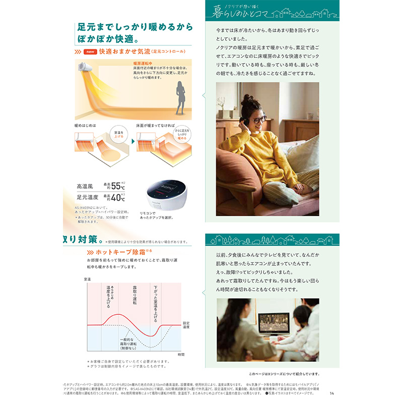 nocria AS-V713N2-W 富士通ゼネラル エアコン 主に23畳 Vシリーズ