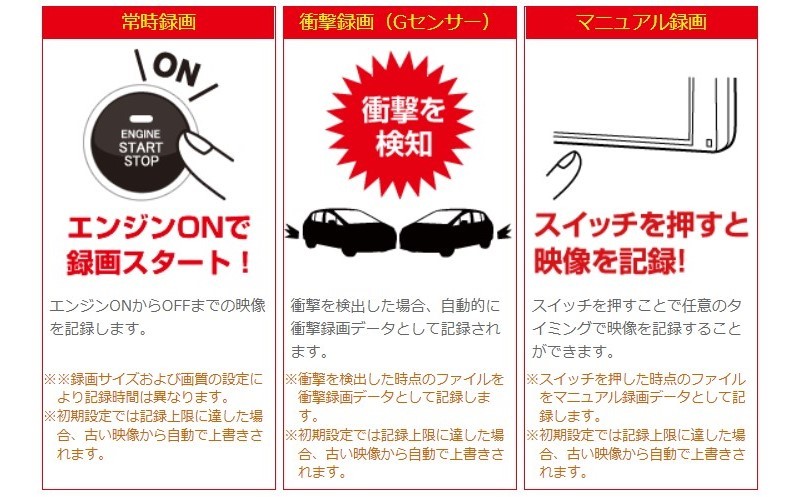 コムテック（Comtec） デンソー ドライブレコーダー i-safe simple