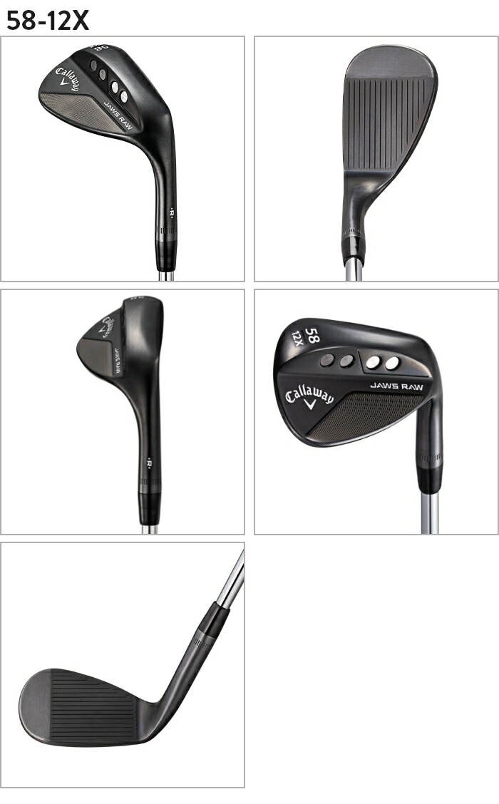 Callaway（キャロウェイ） JAWS RAW ウェッジ ブラック Dynamic Gold