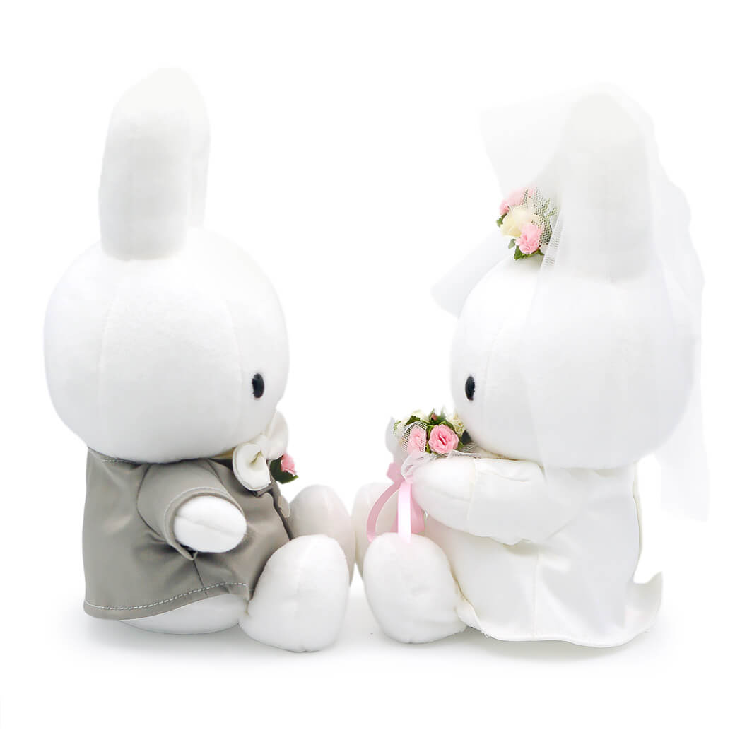 Miffy（ミッフィー） ぬいぐるみ Brunaウェディングドール 洋装 お祝い