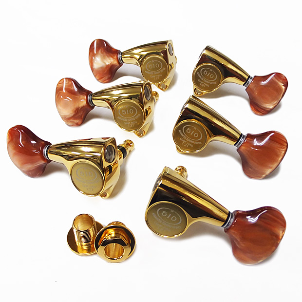 ゴトー ギター ペグ GOTOH SGV510Z CL5 G(ゴールド) L3R3 両側 6個