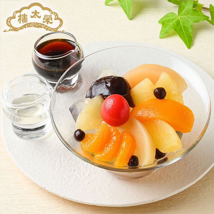 榮太樓 あんみつ 6個入(黒みつ×4個・白みつ×2個) AM2 : 榮太樓總本鋪