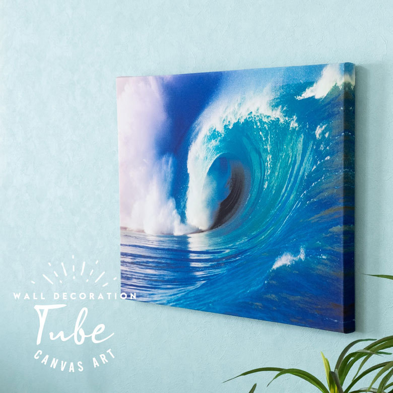 ELEMENTS アートパネル ビッグウェーブ アート キャンパス パネル