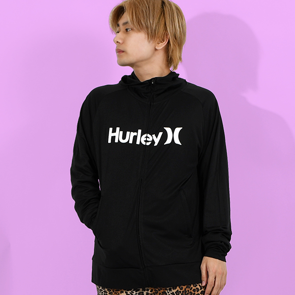 Hurley（ハーレー） ネコポス発送！ 送料無料 長袖ラッシュパーカー