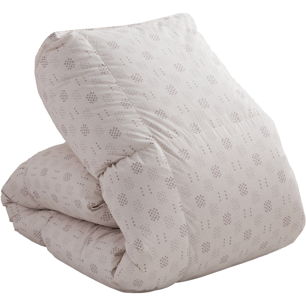 羽毛布団 ダブル ハンガリーホワイトダック93％ 400DP 洗える ランド