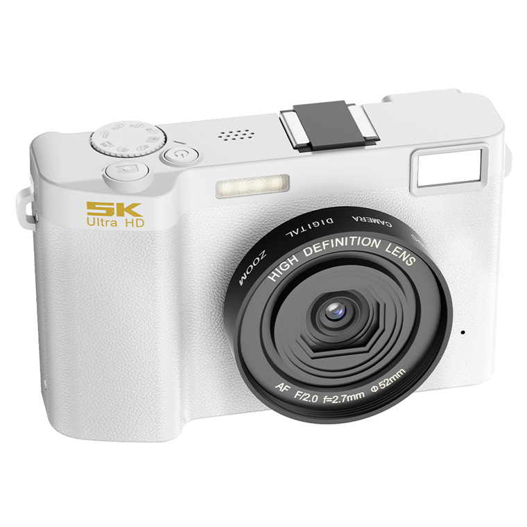 デジタルカメラ 5K動画撮影 6400万画素 WIFI対応 自撮り 1700mAh