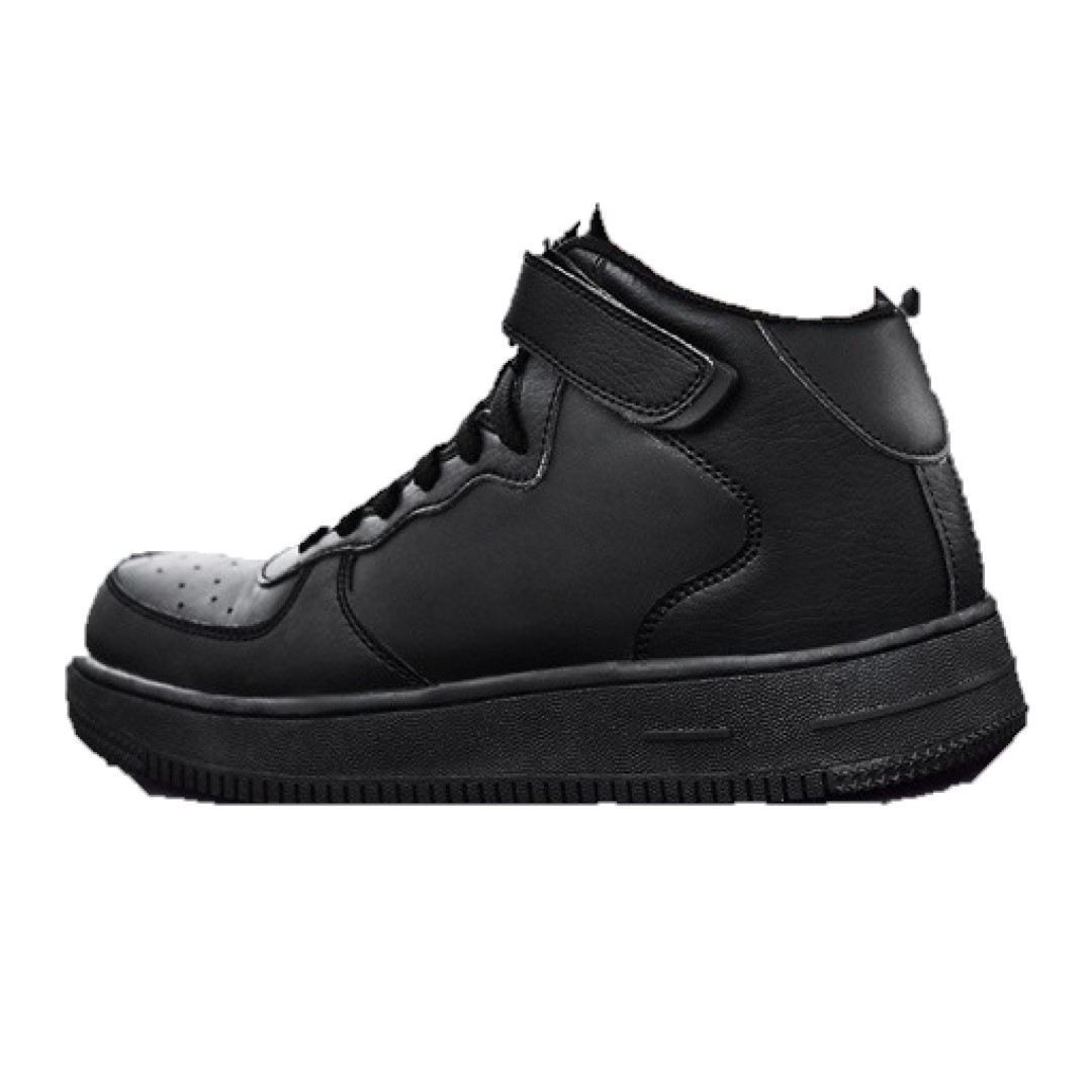 ハイカット スニーカー メンズ マジックテープ 厚底 シューズ バッシュ