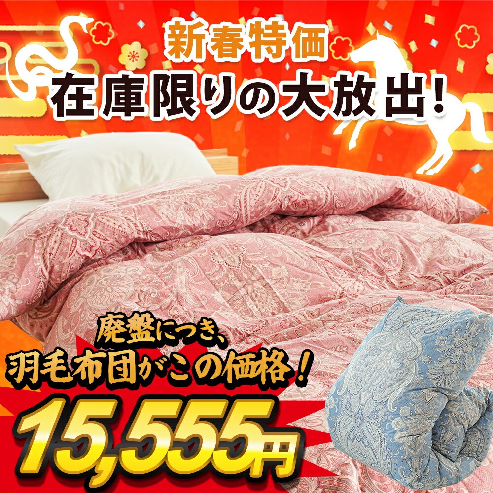 羽毛布団 眠りのプロショップSAWADA 950g ホワイトダック 400dp 羽毛