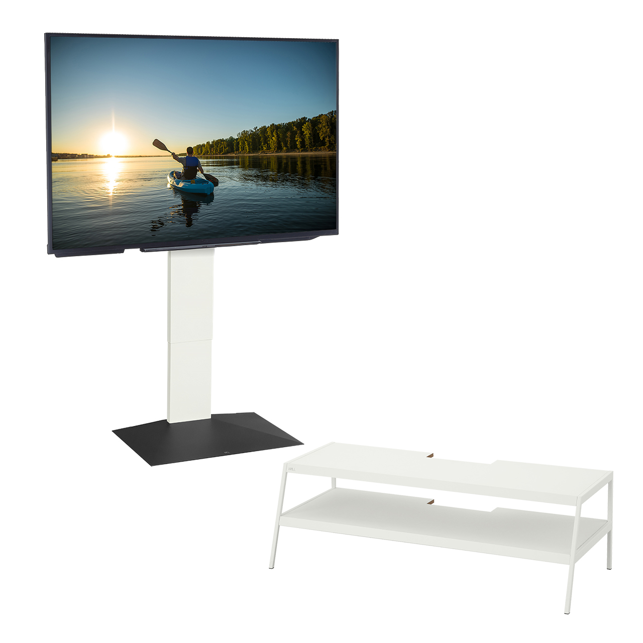 EQUALS（イコールズ） テレビ台 WALL 壁寄せテレビスタンド 32〜80v