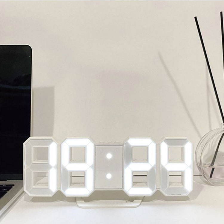 NUM CLOCK 数字だけを表示するLEDデジタル時計 TZーNUM ACアダプタ付