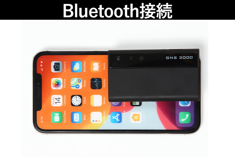 GNS 3000 GPSレシーバー ロガー GNS2000 Plus後継機 技適認証 MFI認証