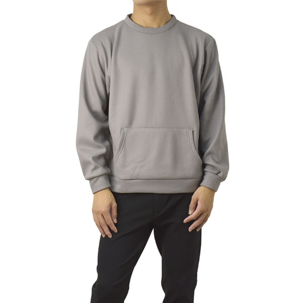 FLAG ON CREW トレーナー メンズ 無地 ジョーゼット 裏シャギー