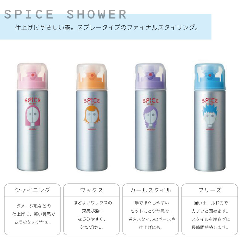 SPICE（アリミノ） □5個セット□ アリミノ スパイスチューブ W