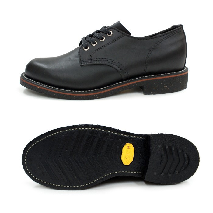 ビンテージ 黒タグ チペワ オックスフォード ローカット モカシン