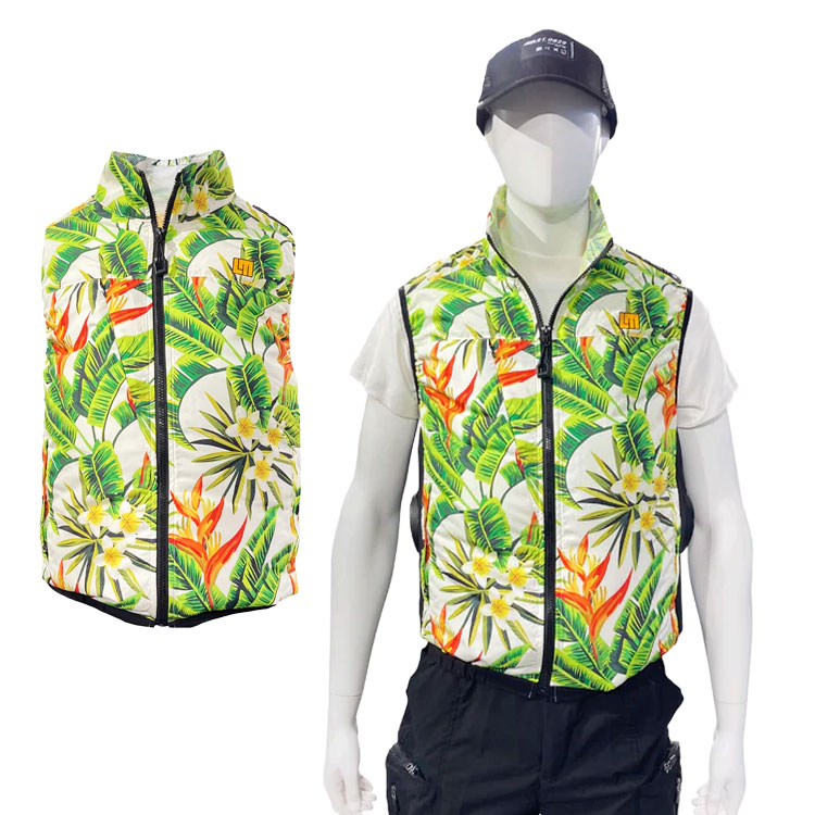 空調ベスト サイドファン 服のみ ゴルフ おしゃれ 軽量 メンズ KF92582