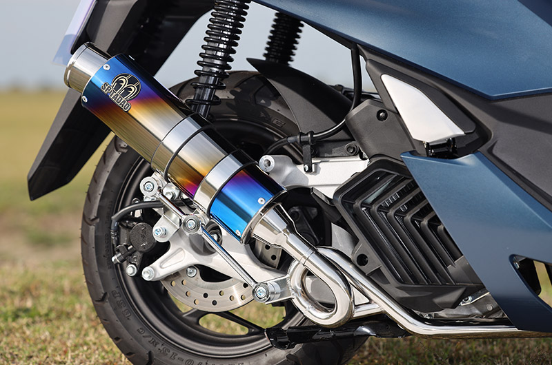SP TADAO SP忠男マフラー 2023~PCX（8BJ-JK05）PURESPORT “S”チタン