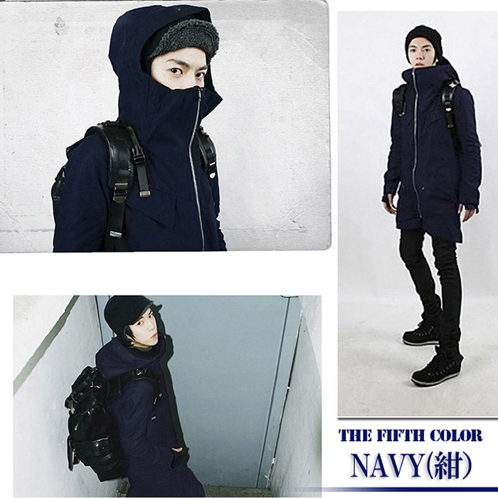 モッズコート メンズ 裏ボア ファー付き 冬コート コート アウター