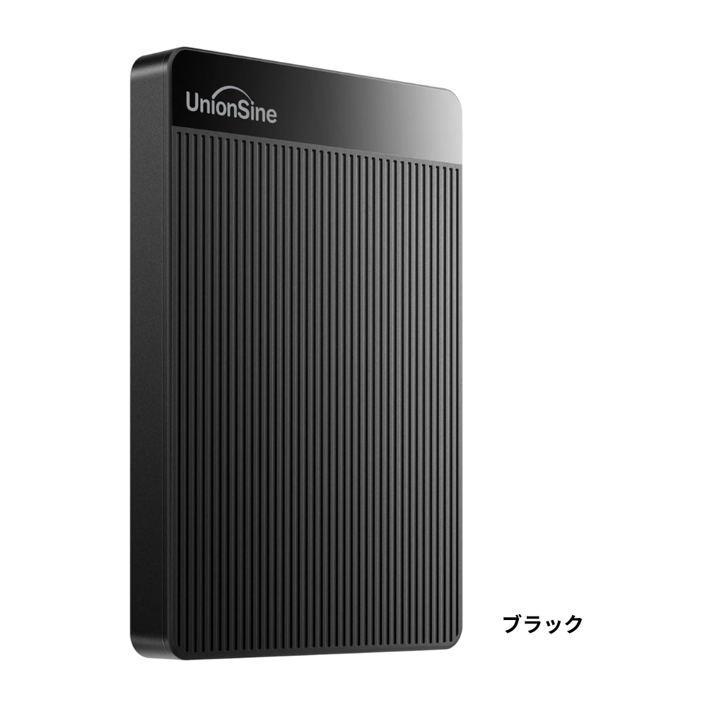 UnionSine 外付け ハードディスク 4TB 超薄型外付けHDD ポータブル 2.5