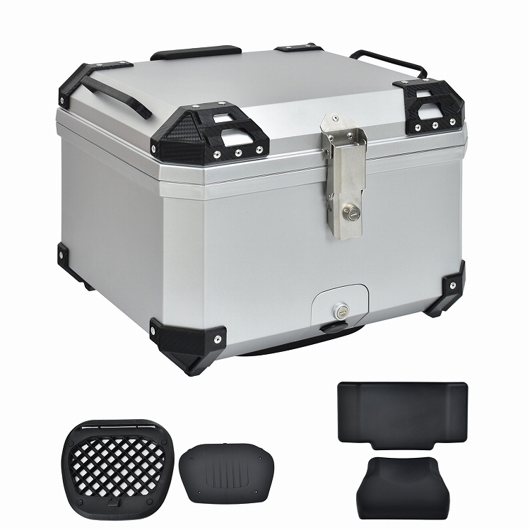 バイク リアボックス バイクボックス 大容量 55L トップケース リヤ