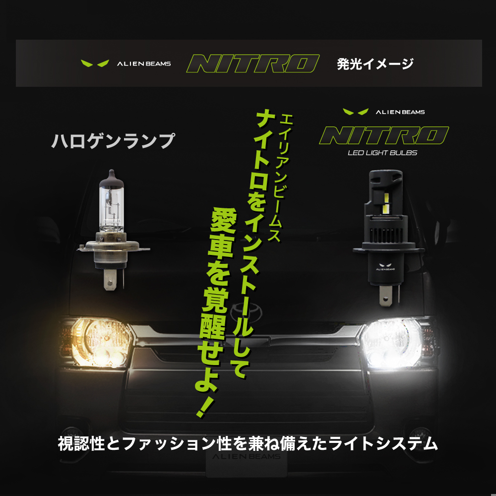 爆光タイプ》LA350S LA360S ミラ イース LEDヘッドライト H4 車検対応