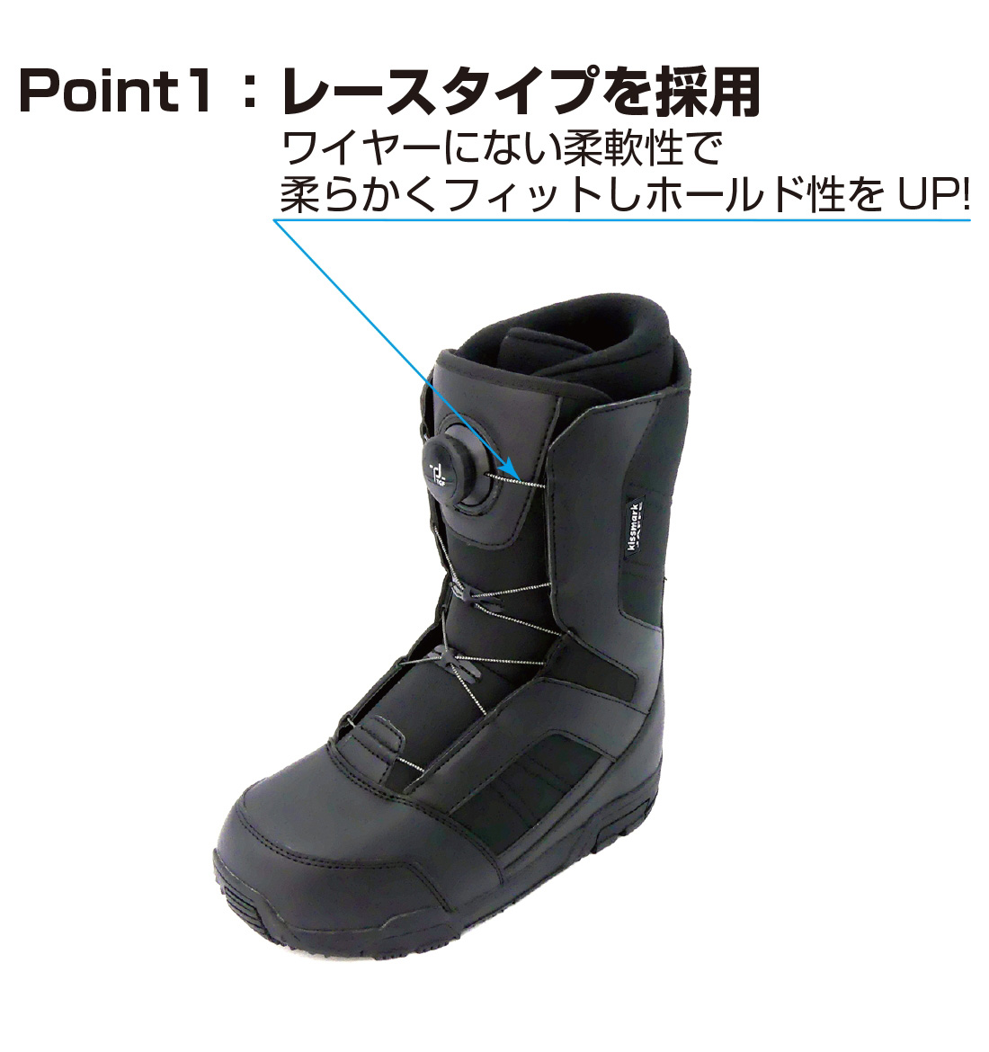 kissmark（キスマーク） ジャフィ 選べる3カラー 24-25年モデル