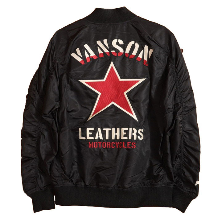 VANSON（バンソン） 72h限定P最大19倍!3/1pm23:59迄 スター 中綿なし