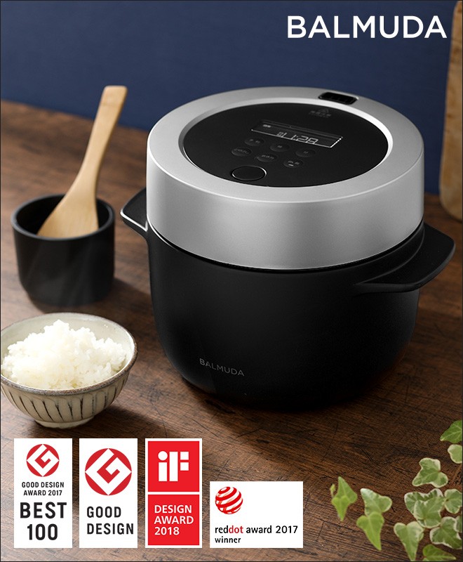 BALMUDA（バルミューダ） 炊飯器 3合炊き BALMUDA The Gohan ザ ゴハン