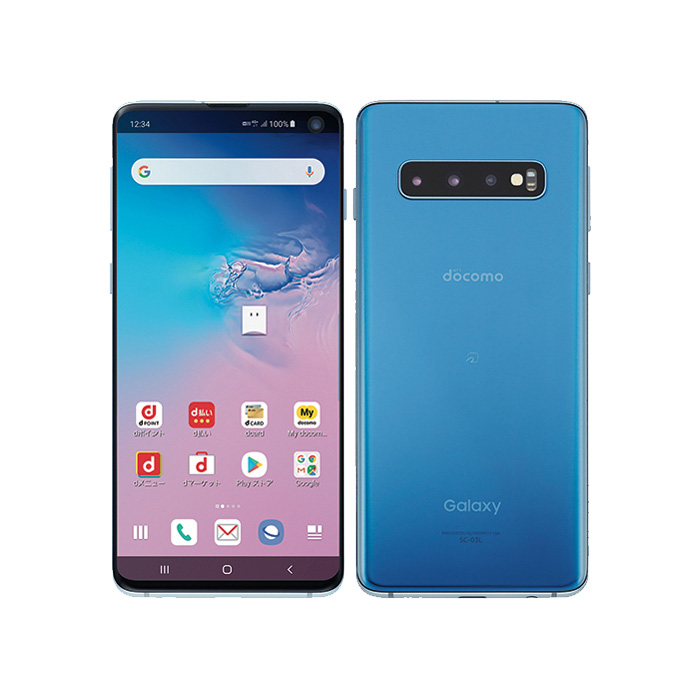 Galaxy S 中古 S10 SC-03L docomo版SIMフリー 本体 Aランク スマホ