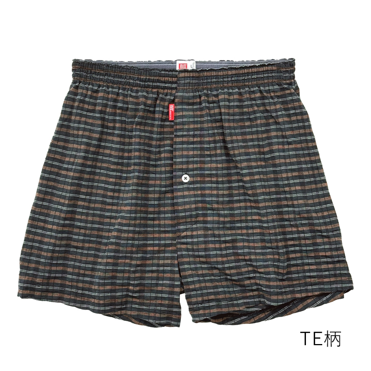 B.V.D トランクス BVD 吸水速乾 ニットトランクス チェック ストライプ