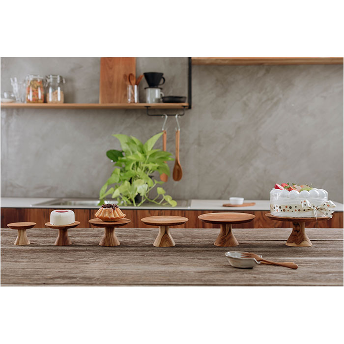 ケーキスタンド 木 通販 ウッドコンポート 18.5cm コンポート 皿