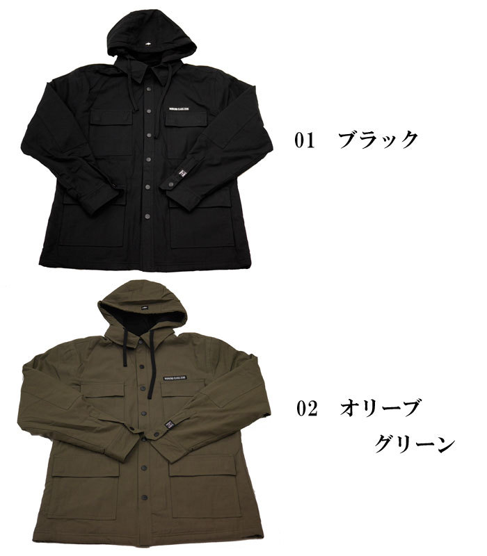 ワーキングクラスゼロ スタンダード ロゴ ジャケット WORKING CLASS